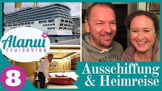 Ausschiffen – Alle Infos für die Abreise  🌺CruiseVlog 8  Costa Deliziosa  AlanuiCruises [upl. by Prussian]