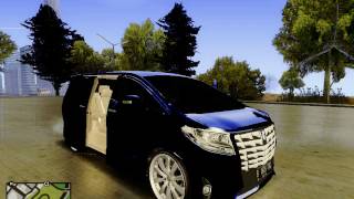 GTA SA  Toyota Alphard 2015 Test Drive [upl. by Oker]