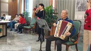 《走西口》甘州区群星合唱团李荣梅🎤刘渊清伴奏 [upl. by Cousins236]