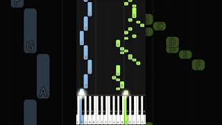 Brise  EASY PIANO TUTORIAL BY Extreme Midi piano pianotutorial [upl. by Nimocks]