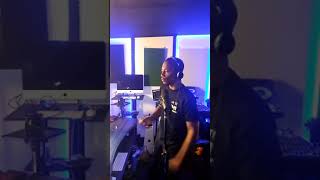 Killa p in the studo recording babylon time up for Bukka [upl. by Valdes836]