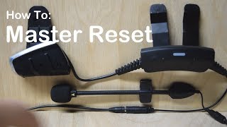 Cardo PACKTALK SLIM  Master Reset [upl. by Hctud881]