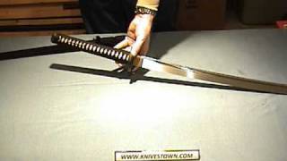 Cold Steel Warrior Series Chisa Katana Sword Model 88BCK [upl. by Gauthier]