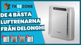 De 4 bästa luftrenarna från Delonghi [upl. by Ahsitnauq]