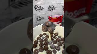 ASMR CHOCOLATE MALTESERS WITH MILK chocolate milk maltesers food asmr asmrfood asmrchocolate [upl. by Philippine284]