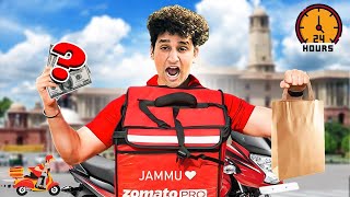 Working 24 HOURS as a ZOMATO RIDER  PAY [upl. by Main]