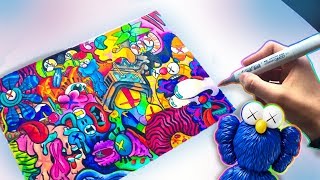 How Kaws Inspired my Art Style [upl. by Attirehs]