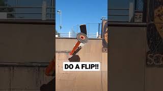 Cony Hawk DO A FLIP [upl. by Rockey113]