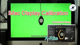 How to calibrate iMac Display by XRite ColorMunki Display device [upl. by Isyak]