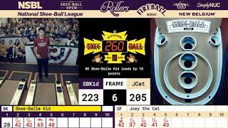 2019 SkeeBall® Open – The Rollers Final [upl. by Timi379]