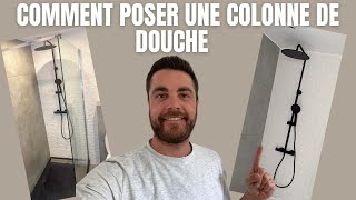 Comment poser une colonne de douche [upl. by Kori]