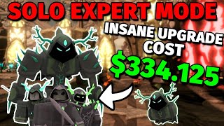 How I Solo Beat Expert Mode With Spawner Tower Relic  Tower Defense X [upl. by Beeson]