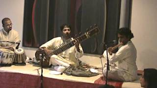 Jhinjhoti Alap Jugalbandi Jay Gandhi Bansuri and Abhik Mukherjee Sitar [upl. by Nodyarg]