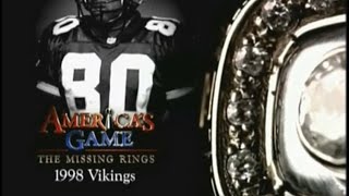 America’s Game “The Missing Rings” 1998 Minnesota Vikings [upl. by Annawik344]