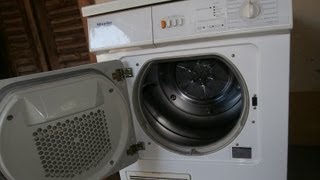 Miele Novotronic T457 C Kondenzációs szárítógépCondenser Dryer [upl. by Xet]