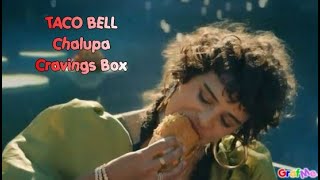 TACO BELL Chalupa Cravings Box  Usfoods72 USA [upl. by Franz]