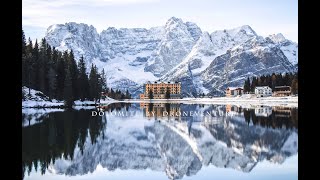 DOLOMITI BY DRONE 4k [upl. by Latonia]