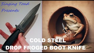 Cold Steel Drop Forged Boot Knife [upl. by Eidaj]