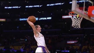 Alex Caruso Throws It Down And Staples Center Goes Crazy [upl. by Enywad]