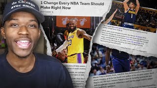 1 Change Every NBA Team Should Make [upl. by Jonina]