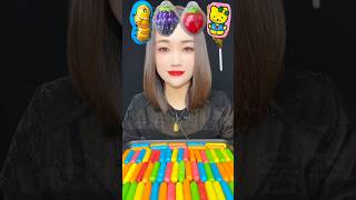 ASMR ‎AsmrWD 신기한물먹방 candy eat 물먹방 아이스크림 615 [upl. by Debra125]