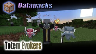 Totem Evokers in Minecraft Datapacks [upl. by Ecirted]