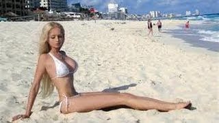 Valeria Lukyanova the Real Life Barbie Doll Is she real [upl. by Haiacim]