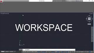 Workspace in AutoCAD [upl. by Laurens]