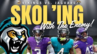 SKOLing WThe Enemy Vikings vs Jaguars with UCF Jaguar [upl. by Duj]