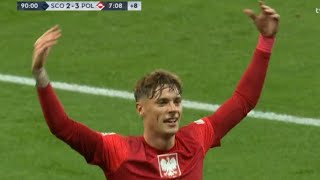 Nicola Zalewski Goal 907 Scotland vs Poland 23 All Goals and Extended Highlights [upl. by Burnight900]