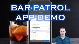 Bar Patrol Inventory App Live Demo [upl. by Kihtrak]