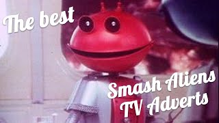 The best Cadburys Smash Aliens TV adverts compilation [upl. by Annasoh]