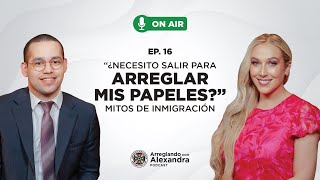 🎙️quot¿Necesito salir para arreglar mis papelesquot  Mitos de Inmigración  EPISODIO 16 [upl. by Couq101]