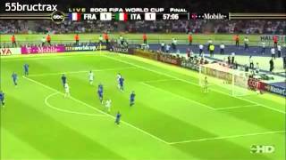 2006 Zinedine Zidane vs Italy  WORLD CUP FINAL [upl. by Eisak]