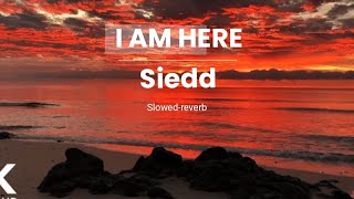 I am here Siedd SlowedreverbLyricsLyricsaesthetic [upl. by Airt]