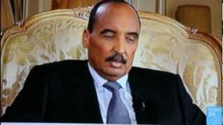 France24  interview du Président Mohamed Ould Abdel Aziz [upl. by Hauck]