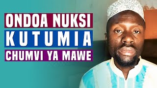 ONDOA NUKSI NA MIKOSI MWILINI KWA KUTUMIA CHUMVI YA MAWE [upl. by Fabiolas323]