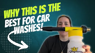 Review of Foam Gun Car Wash Sprayer [upl. by Odranreb915]