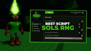 Roblox Sols RNG Script GUI UNLOCK ALL AURA Quick Roll Potion Farm amp MORE [upl. by Buyse]