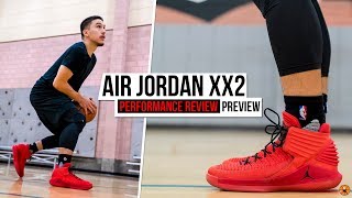 Air Jordan XXX2 32 Performance Review PREVIEW [upl. by Ralyks]