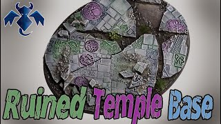 How to Paint a Ruined Temple Base [upl. by Puiia]