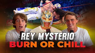 Rey Mysterio vs Dominik Mysterio  Logan Paul In WWE  Burn or Chill Episode 5  reymysterio [upl. by Aivul]