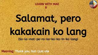 PART 45 25 MUSTKNOW Tagalog Phrases  Learn Tagalog with Mae ENGLISH  TAGALOG VOCABULARY [upl. by Caspar34]