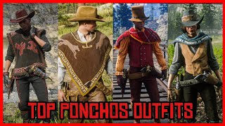 Red Dead Online Top Ponchos Outfits Ponchos Discounts [upl. by Doti779]