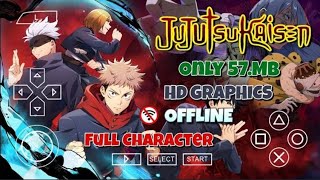 LETS PLAY JUTSU KAISEN CURSED CLASH PPSSPP [upl. by Weihs]