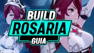 La GUIA DEFINITIVA de ROSARIA  Build Rosaria SUPPORT  Sub DPS  Genshin Impact [upl. by Justen]