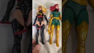 Marvel Legends Jean Grey amp Warbird Reuse Comparison Correction Short [upl. by Bucher654]