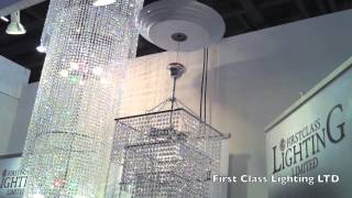 Remote Control Winch for the chandeliers From First Class Lighting [upl. by Anairdna]