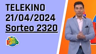 Sorteo Nro 2320  Resultados Telekino Sorteo 2320  Resultados Sorteo Rekino  Telekino 2320 [upl. by Nnuahs]