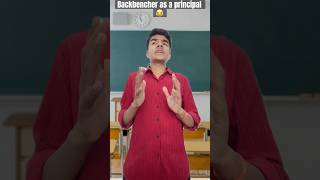 Backbencher bna principal part 2🤦🏻‍♂️😂shorts funny viral backbenchers [upl. by Ahseet]